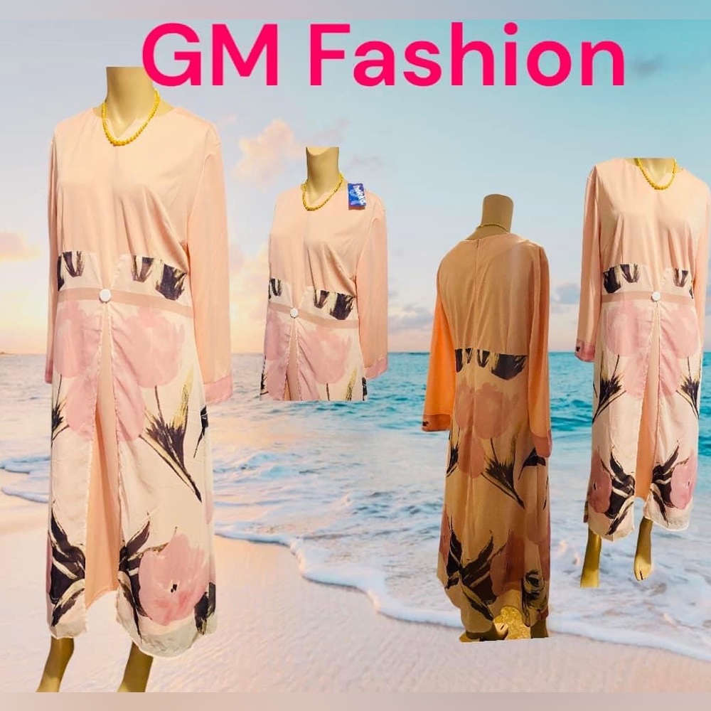 2layer long Hekka Brand Dress
New with tags
Size XL 
price $20